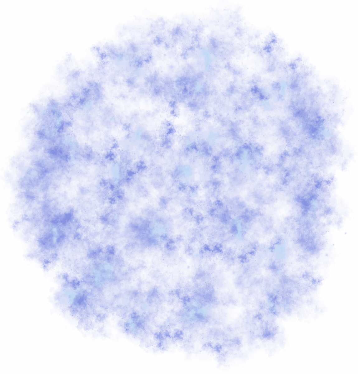 Blue galaxy cloud overlay